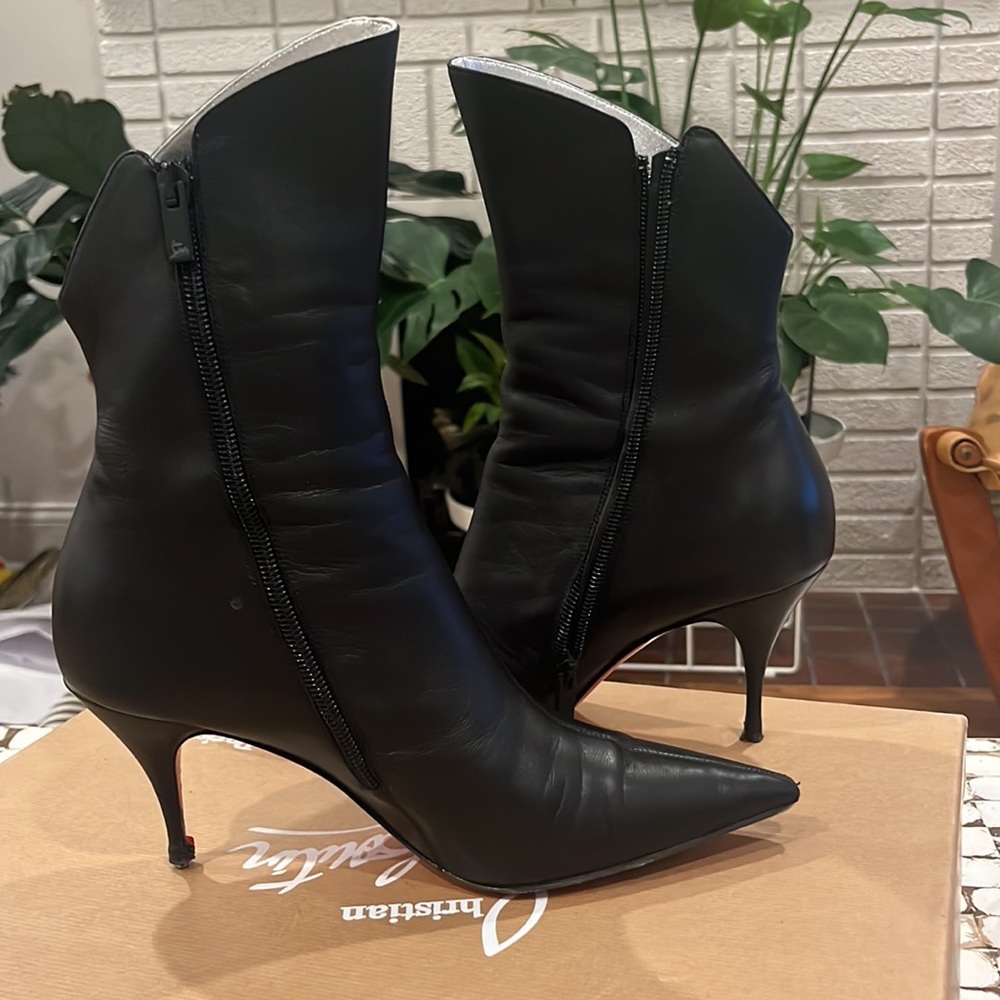 CLARE ZIP 80 NAPPA LOU VITION BOOTS